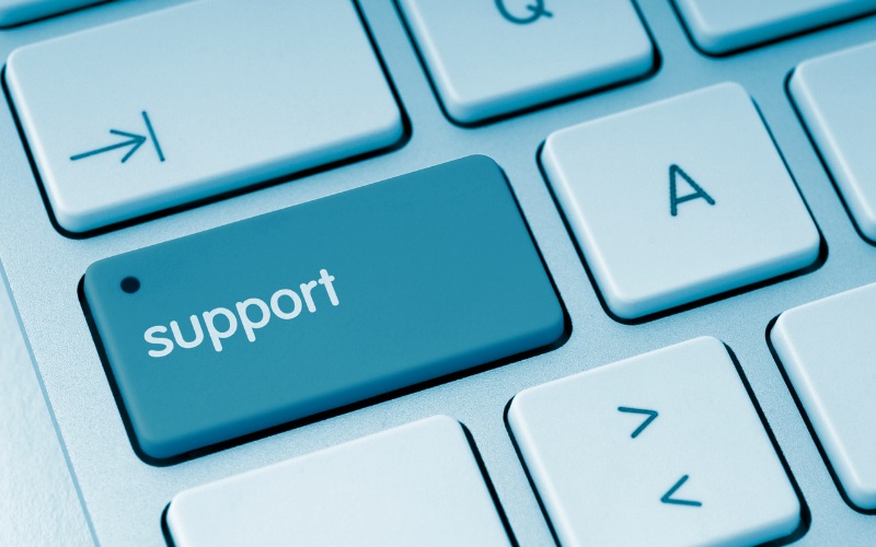 teclado soporte informatico